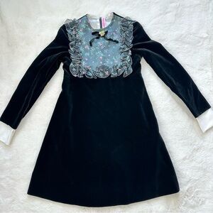Simonetta velvet  dress size XS